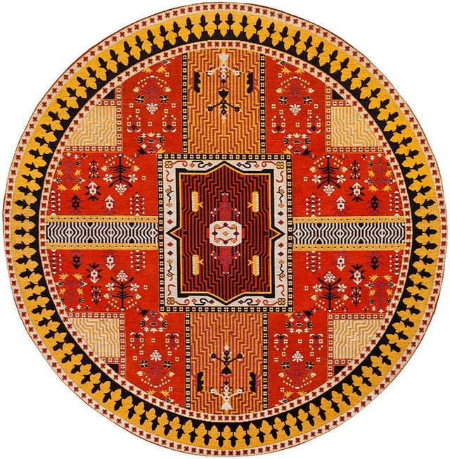 Safavieh Classic Vintage Clv512D Orange / Gold Rugs - Safavieh - clv512d - 6r