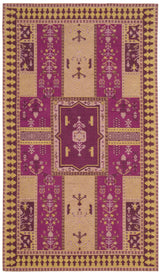 Safavieh Classic Vintage 3'-0" x 5'-0" Rug in Fuchsia / Gold