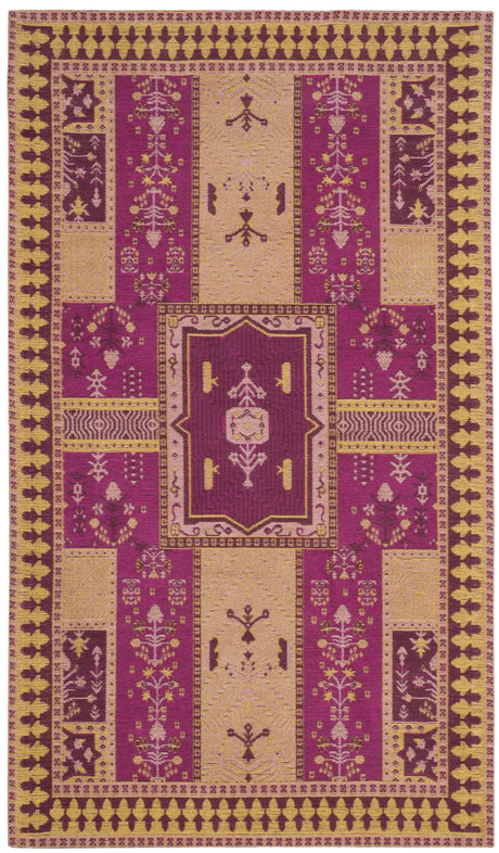 Safavieh Classic Vintage 3'-0" x 5'-0" Rug in Fuchsia / Gold