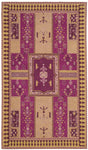 Safavieh Classic Vintage 3'-0" x 5'-0" Rug in Fuchsia / Gold