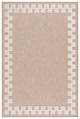 Safavieh Clayton 4'-0" x 6'-0" Rug in Natural / Ivory