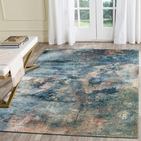 Safavieh Constellation Vintage Cnv765 - 2220 Light Blue / Multi Rugs - Safavieh - cnv765 - 2220 - 2