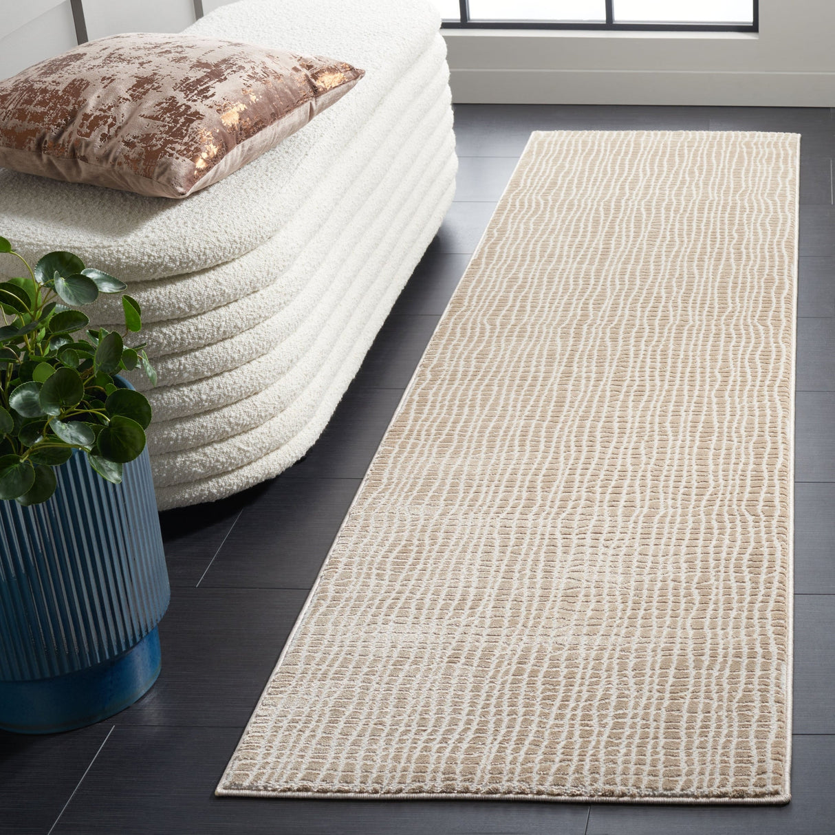 Safavieh Continental Con110A Beige/Grey Rug - Safavieh - con110a - 7r