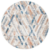 Safavieh Coppertone Cpn356A Ivory/Navy Rugs - Safavieh - cpn356a - 7r