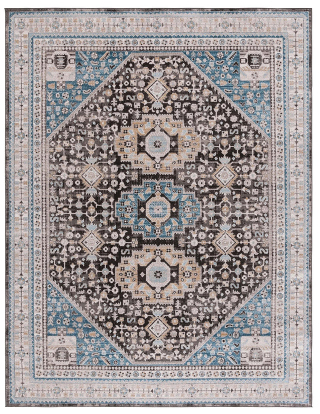 Safavieh Cornelia Crn211T Blue/Charcoal Rug - Safavieh - crn211t - 7r