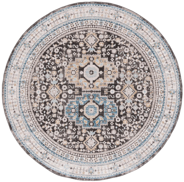 Safavieh Cornelia Crn211T Blue/Charcoal Rug - Safavieh - crn211t - 7r