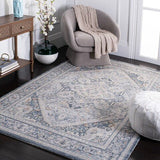Safavieh Cosmopolitan Csmb689M Cream/Blue Rug - Safavieh - csmb689m - 3