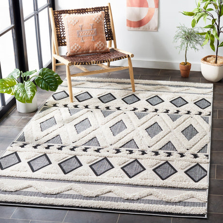 Safavieh Cottage Cot200A Ivory/Dark Grey Rug - Safavieh - cot200a - 4