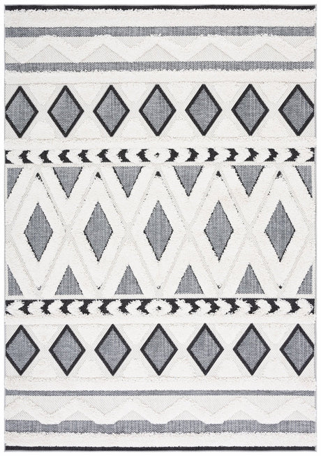 Safavieh Cottage Cot200A Ivory/Dark Grey Rug - Safavieh - cot200a - 4