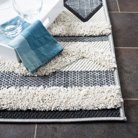 Safavieh Cottage Cot200A Ivory/Dark Grey Rug - Safavieh - cot200a - 7r