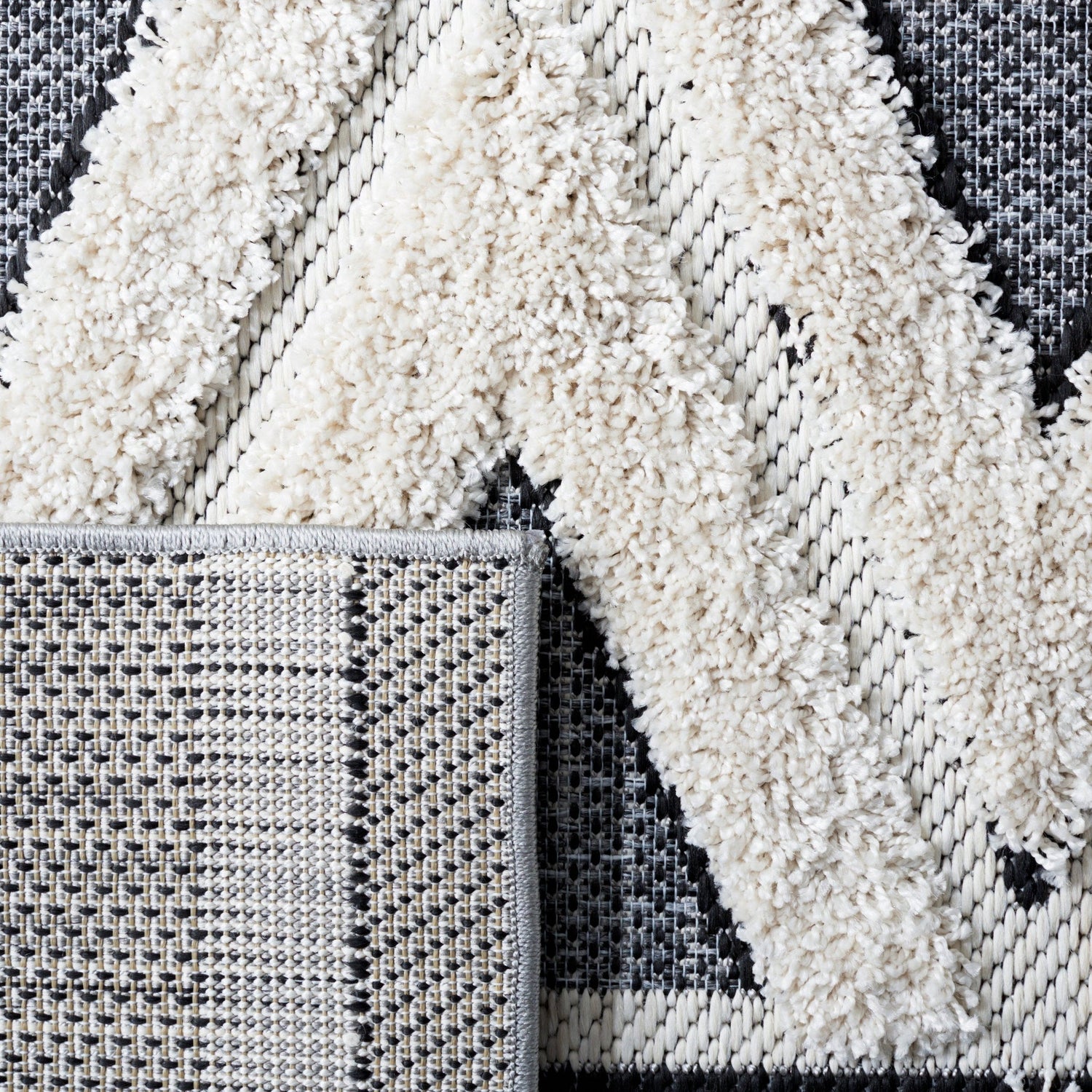 Safavieh Cottage Cot200A Ivory/Dark Grey Rug - Safavieh - cot200a - 7r