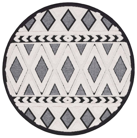 Safavieh Cottage Cot200A Ivory/Dark Grey Rug - Safavieh - cot200a - 7r