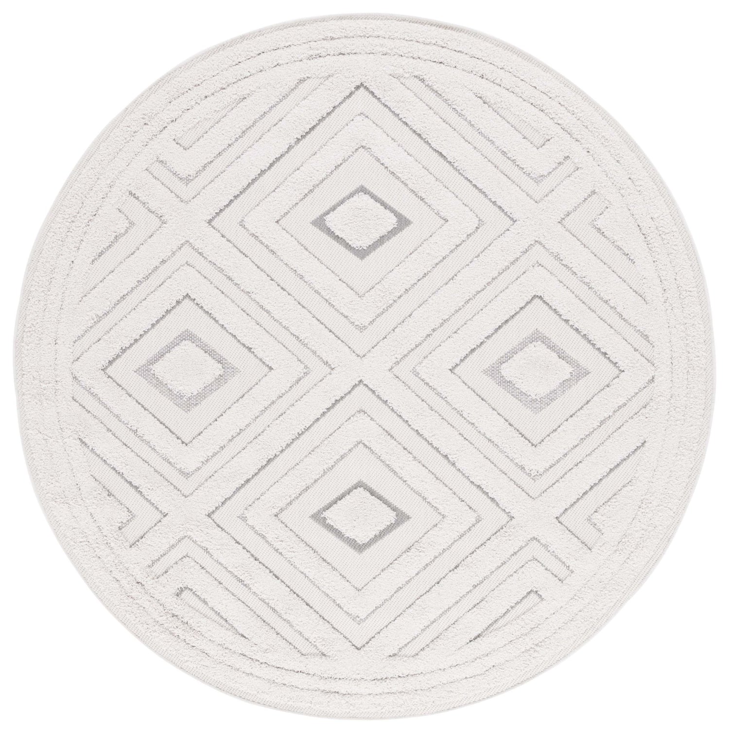 Safavieh Cottage Cot202A Ivory/Light Grey Rug - Safavieh - cot202a - 7r
