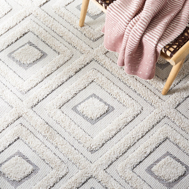 Safavieh Cottage Cot202A Ivory/Light Grey Rug - Safavieh - cot202a - 7r