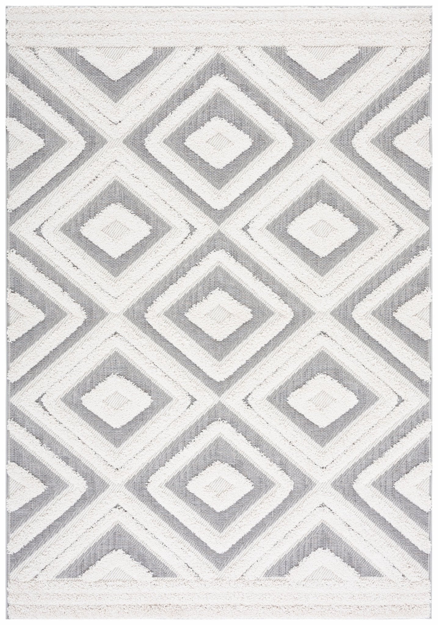 Safavieh Cottage Cot202B Ivory/Grey Rug - Safavieh - cot202b - 4