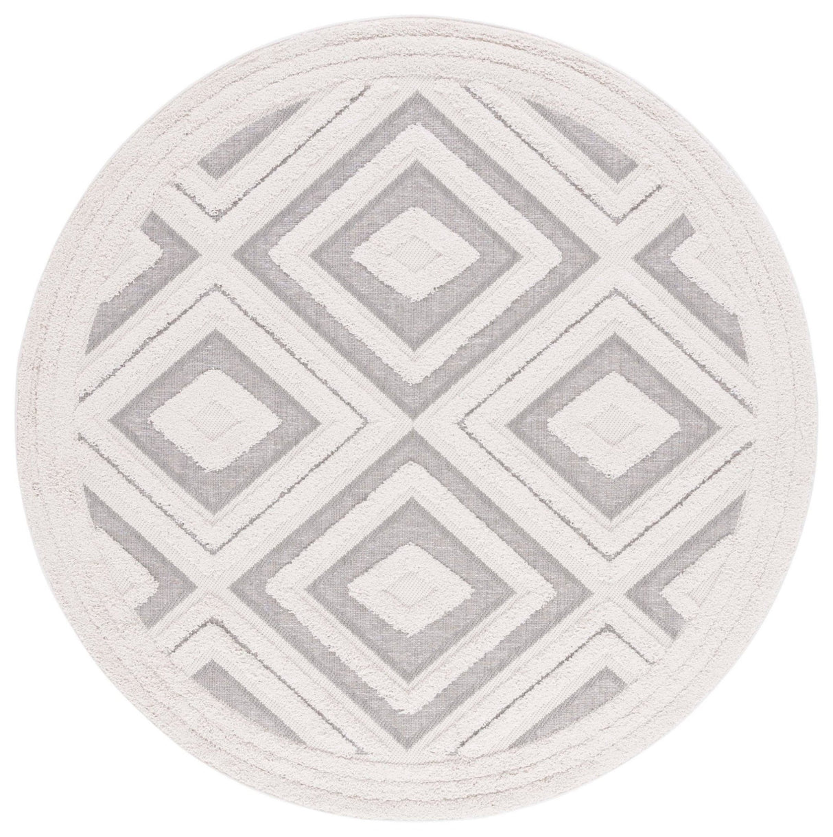 Safavieh Cottage Cot202B Ivory/Grey Rug - Safavieh - cot202b - 7r