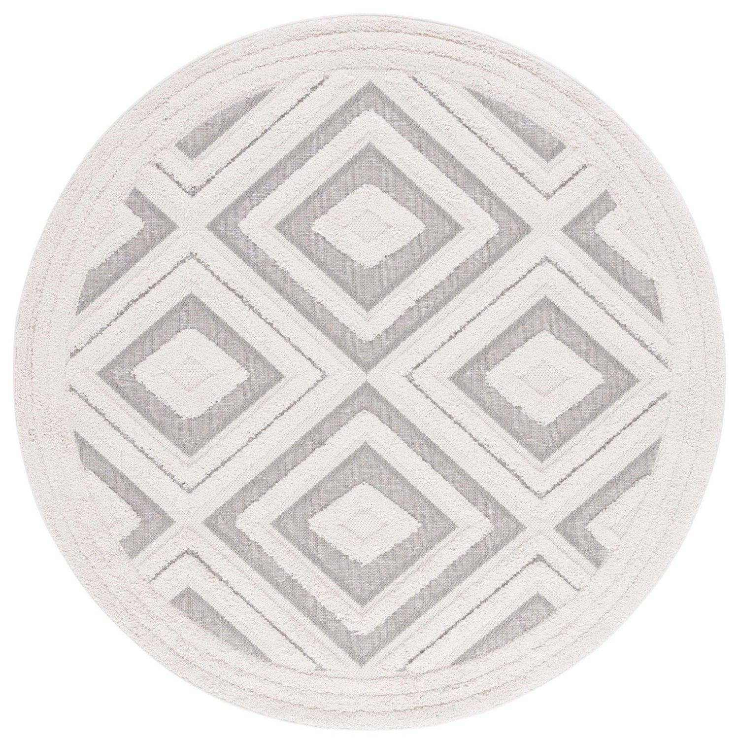 Safavieh Cottage Cot202B Ivory/Grey Rug - Safavieh - cot202b - 7r
