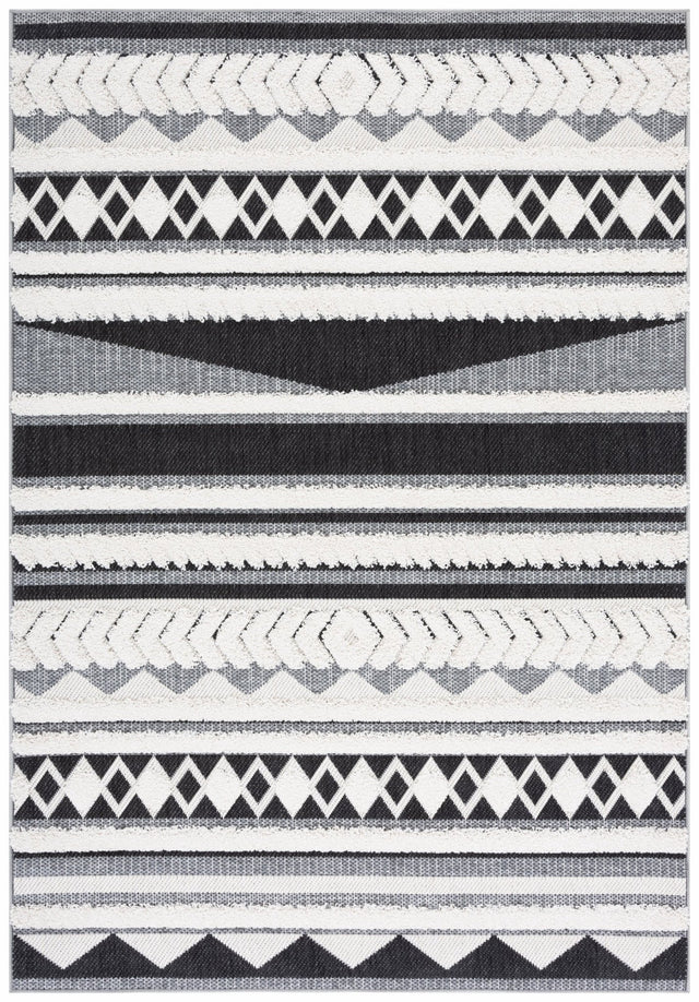 Safavieh Cottage Cot204A Ivory/Black Rug - Safavieh - cot204a - 4