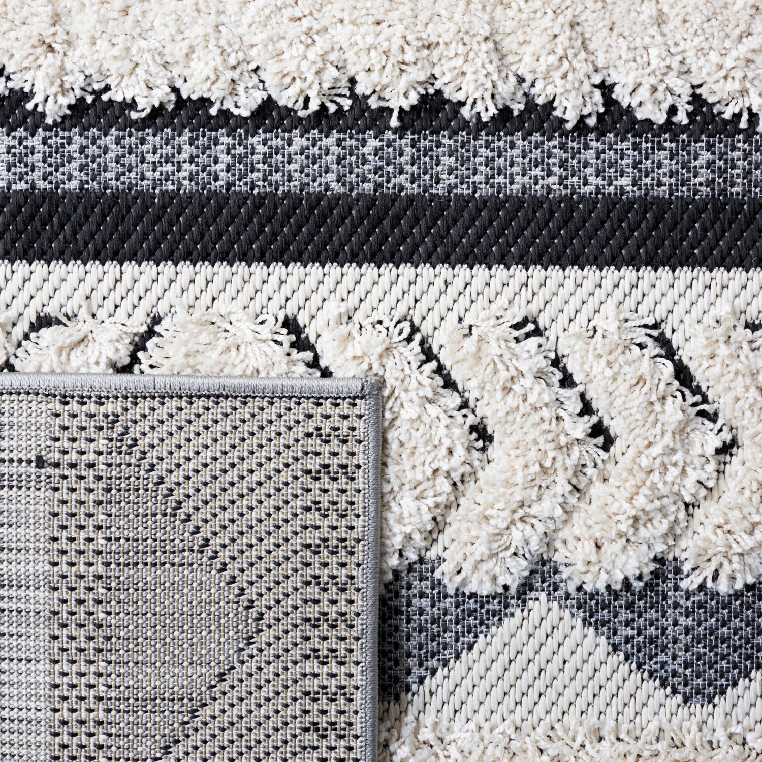 Safavieh Cottage Cot204A Ivory/Black Rug - Safavieh - cot204a - 7r