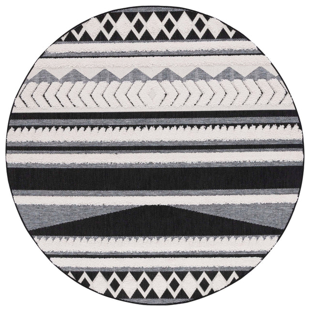Safavieh Cottage Cot204A Ivory/Black Rug - Safavieh - cot204a - 7r
