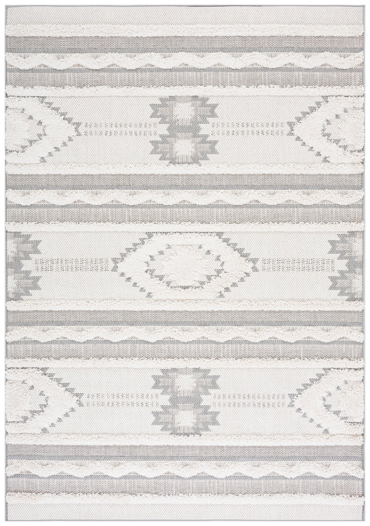 Safavieh Cottage Cot206A Ivory/Light Grey Rug - Safavieh - cot206a - 4