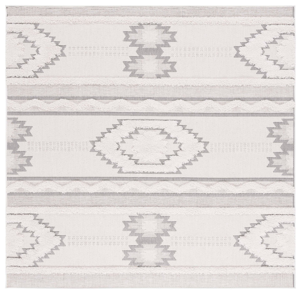 Safavieh Cottage Cot206A Ivory/Light Grey Rug - Safavieh - cot206a - 7sq