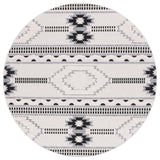 Safavieh Cottage Cot206B Ivory/Black Rug - Safavieh - cot206b - 7r