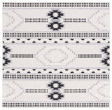 Safavieh Cottage Cot206B Ivory/Black Rug - Safavieh - cot206b - 7sq