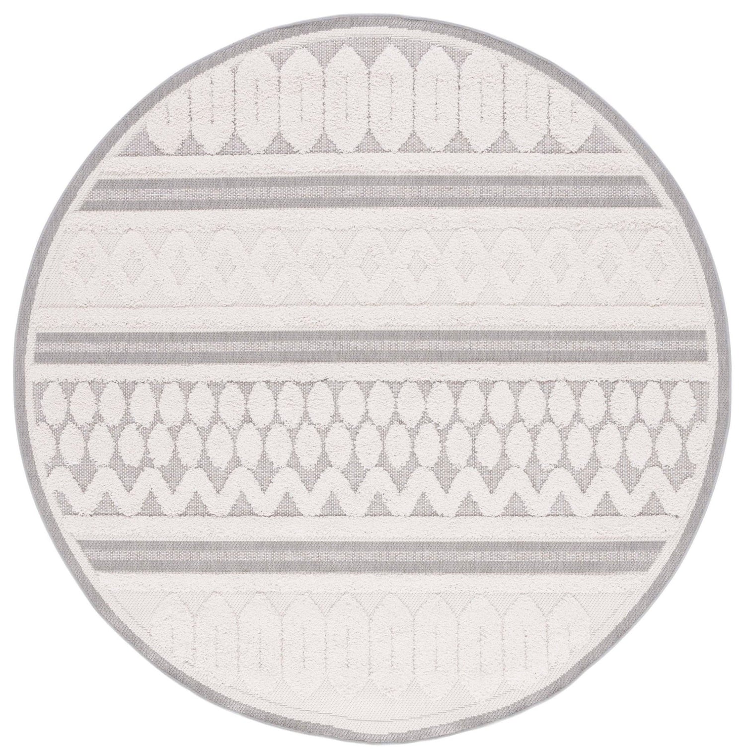 Safavieh Cottage Cot208A Ivory/Grey Rug - Safavieh - cot208a - 7r