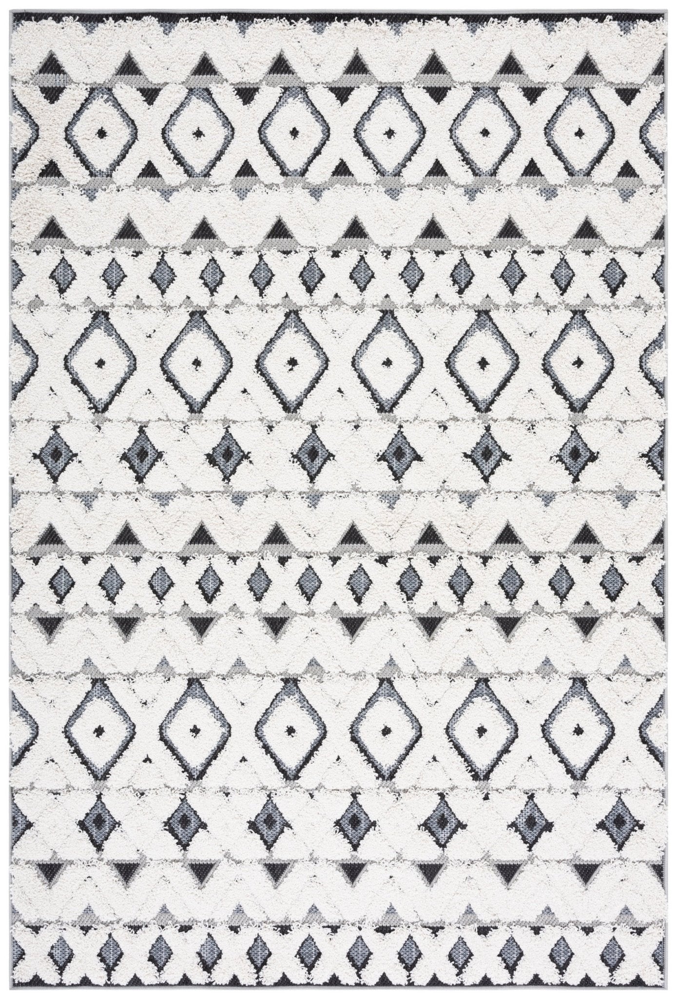 Safavieh Cottage Cot210A Ivory/Dark Grey Rug - Safavieh - cot210a - 4