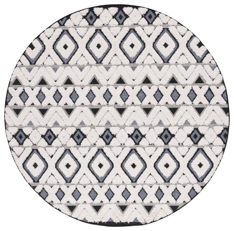 Safavieh Cottage Cot210A Ivory/Dark Grey Rug - Safavieh - cot210a - 7r