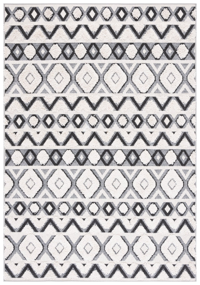 Safavieh Cottage Cot210B Ivory/Black Rug - Safavieh - cot210b - 4