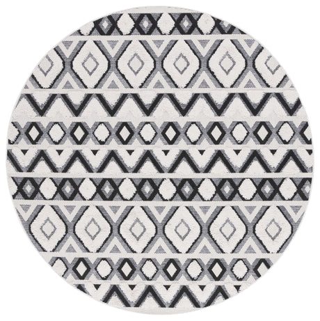 Safavieh Cottage Cot210B Ivory/Black Rug - Safavieh - cot210b - 7r