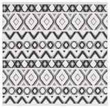 Safavieh Cottage Cot210B Ivory/Black Rug - Safavieh - cot210b - 7sq