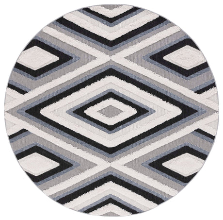 Safavieh Cottage Cot212A Ivory/Black Rug - Safavieh - cot212a - 7r