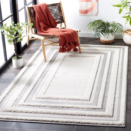 Safavieh Cottage Cot214A Ivory/Grey Rug - Safavieh - cot214a - 4