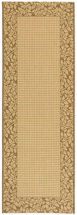 Safavieh Courtyard cy0727 - 3001 Natural / Brown Rugs - Safavieh - cy0727 - 3001 - 27