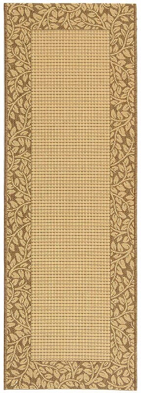 Safavieh Courtyard cy0727 - 3001 Natural / Brown Rugs - Safavieh - cy0727 - 3001 - 27