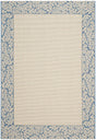 Safavieh Courtyard cy0727 - 3101 Natural / Blue Rugs - Safavieh - cy0727 - 3101 - 0