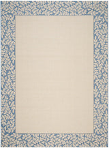 Safavieh Courtyard cy0727 - 3101 Natural / Blue Rugs - Safavieh - cy0727 - 3101 - 6