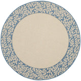 Safavieh Courtyard cy0727 - 3101 Natural / Blue Rugs - Safavieh - cy0727 - 3101 - 6