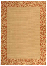 Safavieh Courtyard cy0727 - 3201 Natural / Terra Rugs - Safavieh - cy0727 - 3201 - 0