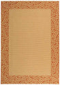 Safavieh Courtyard cy0727 - 3201 Natural / Terra Rugs - Safavieh - cy0727 - 3201 - 0