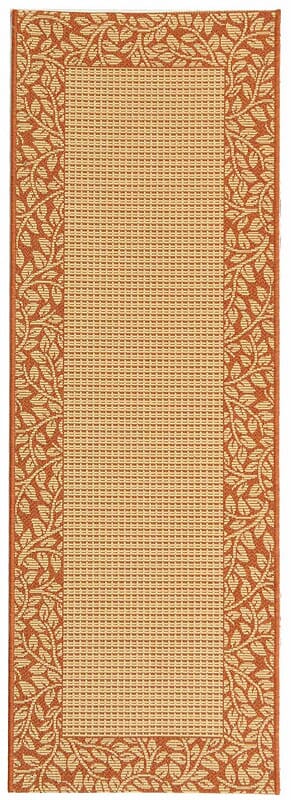 Safavieh Courtyard cy0727 - 3201 Natural / Terra Rugs - Safavieh - cy0727 - 3201 - 27