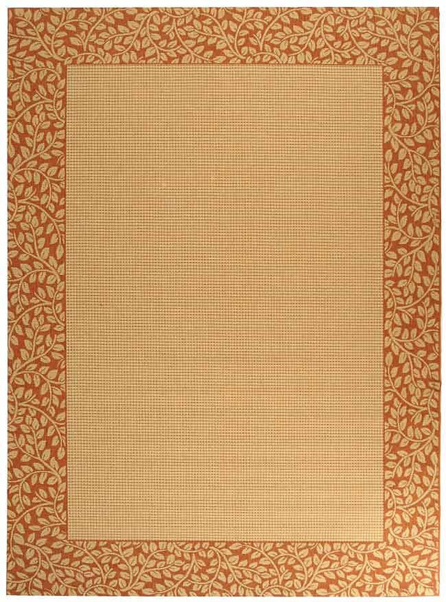 Safavieh Courtyard cy0727 - 3201 Natural / Terra Rugs - Safavieh - cy0727 - 3201 - 6