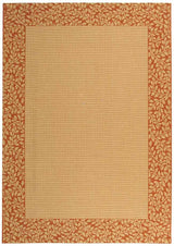 Safavieh Courtyard cy0727 - 3201 Natural / Terra Rugs - Safavieh - cy0727 - 3201 - 6