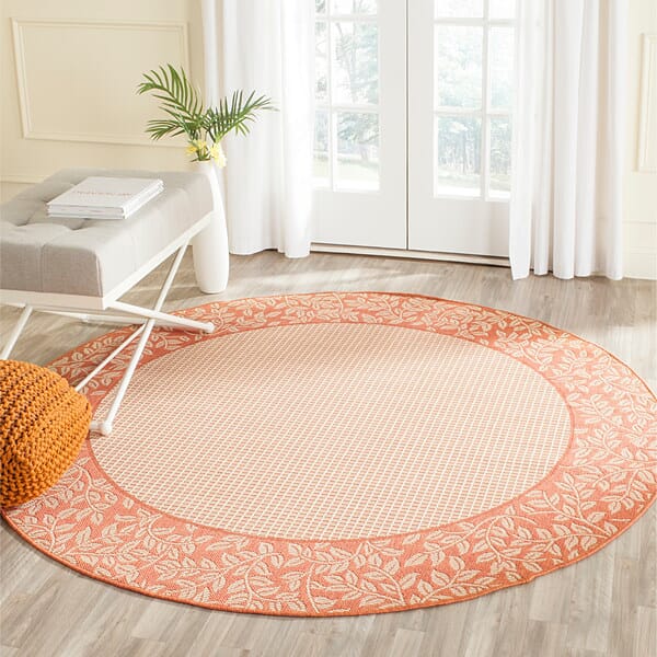 Safavieh Courtyard cy0727 - 3201 Natural / Terra Rugs - Safavieh - cy0727 - 3201 - 6