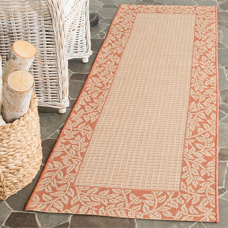 Safavieh Courtyard cy0727 - 3201 Natural / Terra Rugs - Safavieh - cy0727 - 3201 - 6