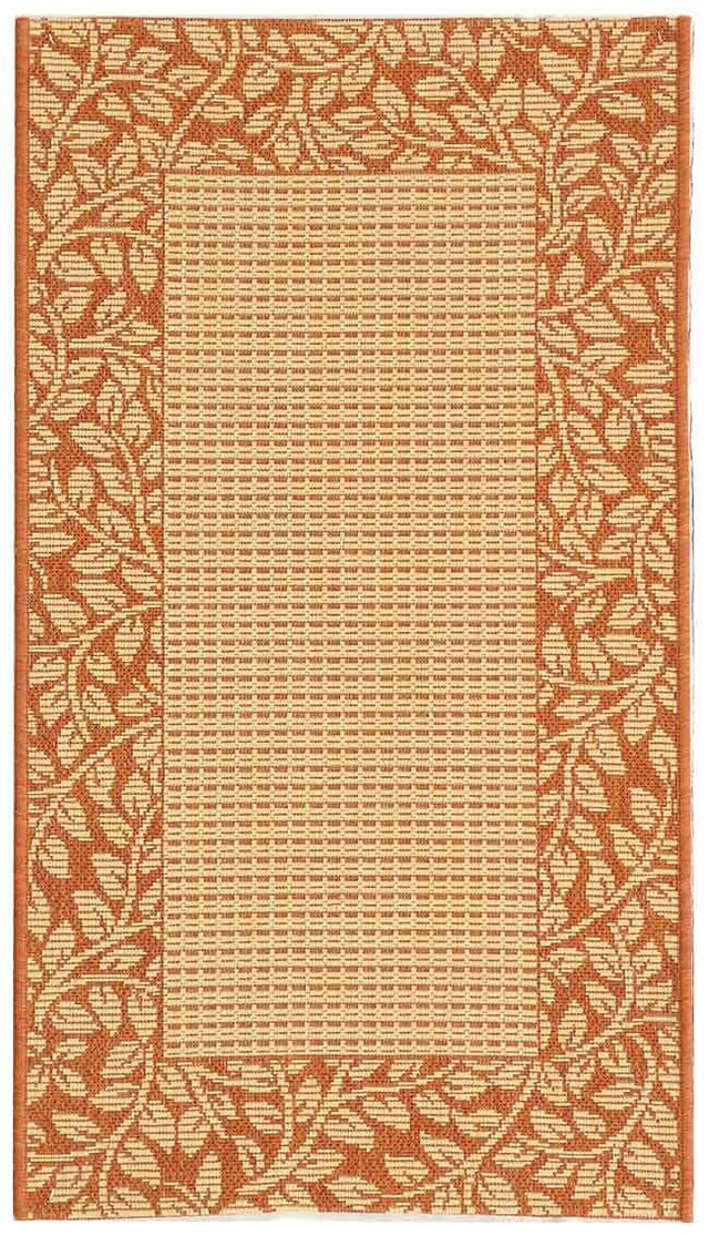 Safavieh Courtyard cy0727 - 3201 Natural / Terra Rugs - Safavieh - cy0727 - 3201 - 6