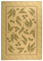 Safavieh Courtyard cy0772 - 1e01 Natural / Olive Rugs - Safavieh - cy0772 - 1e01 - 0